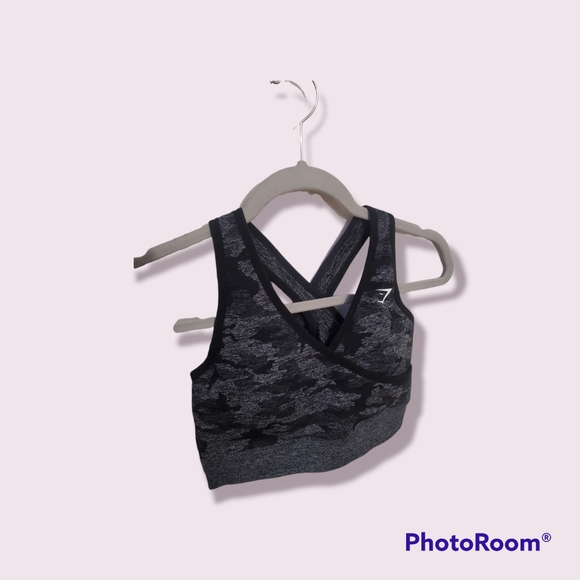 Adapt Camo Seamless Sports Bra - Picture 1 of 3